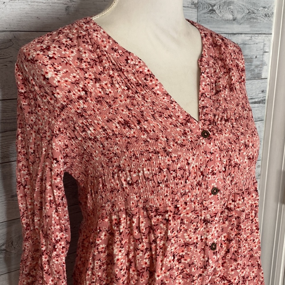 KNOX ROSE PINK FLORAL TOP - Picture 5 of 11
